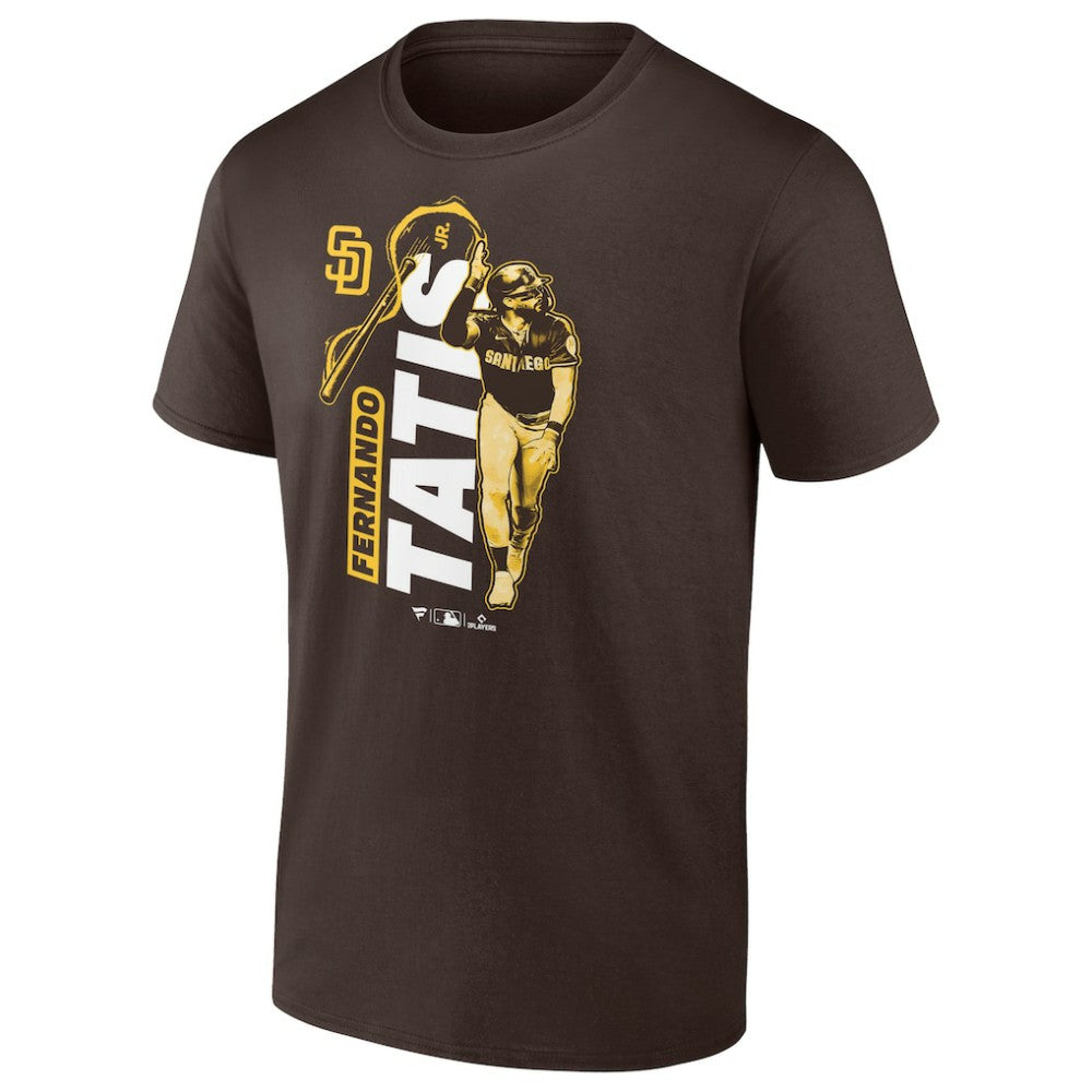 Fernando Tatis Jr. San Diego Padres Electric Moments T-Shirt - Brown - MLB Lifestyle