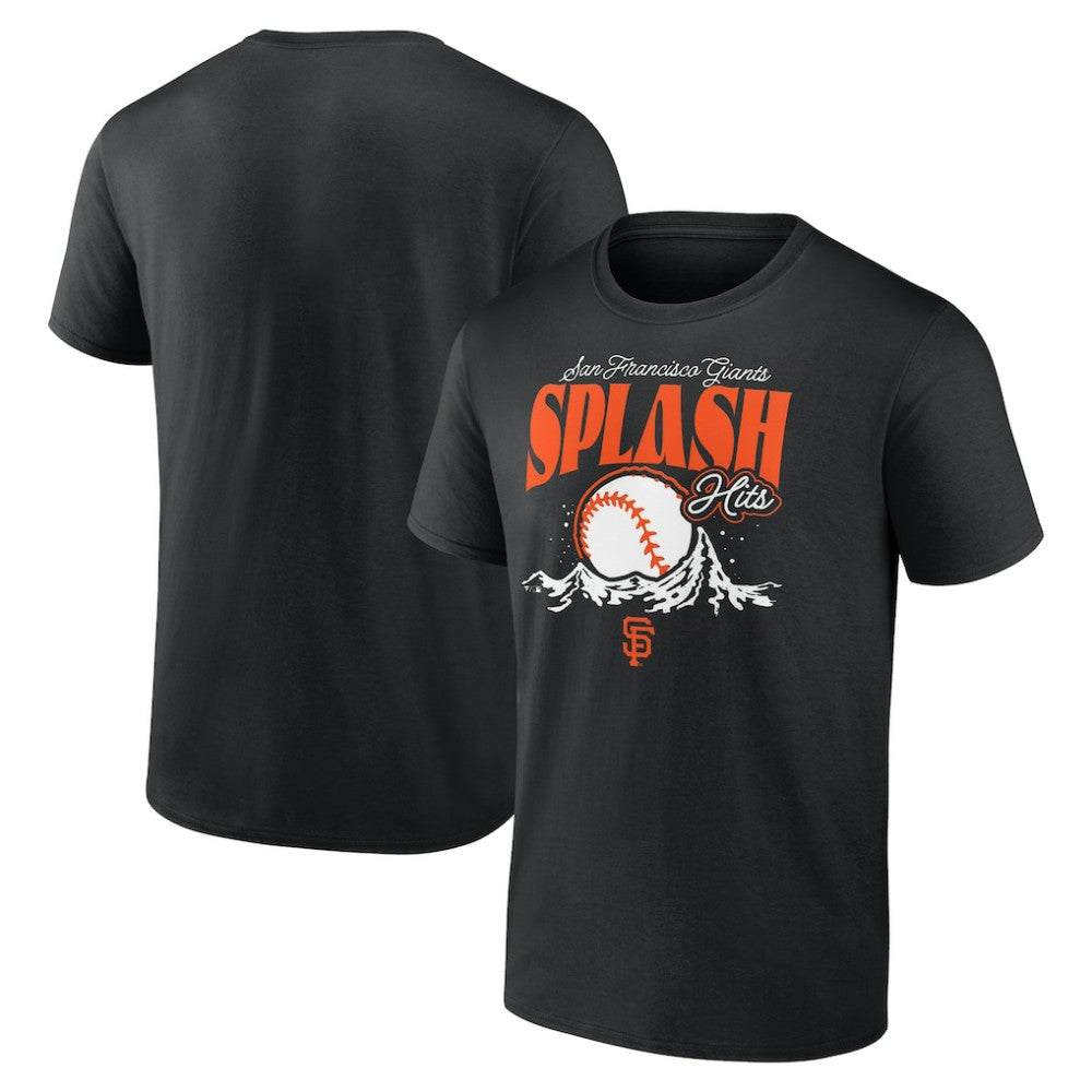 San Francisco Giants Splash Hits T-Shirt - Black - MLB Lifestyle