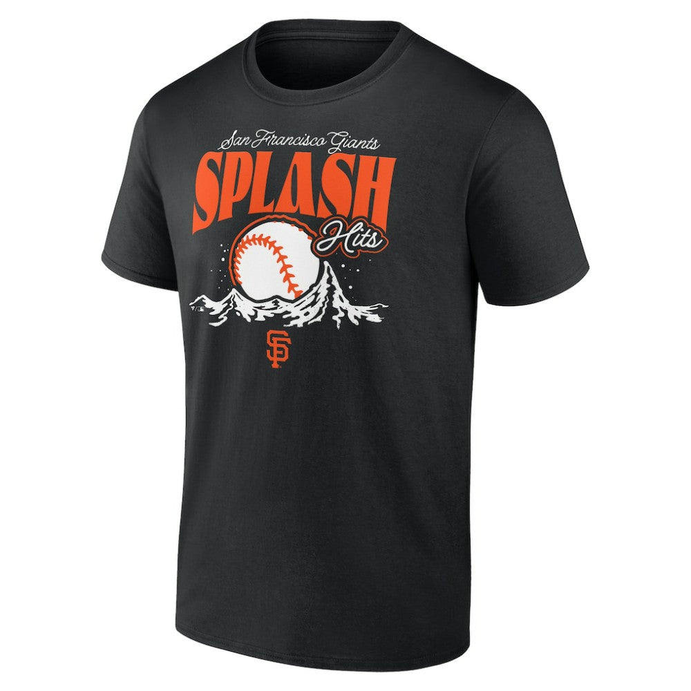 San Francisco Giants Splash Hits T-Shirt - Black - MLB Lifestyle