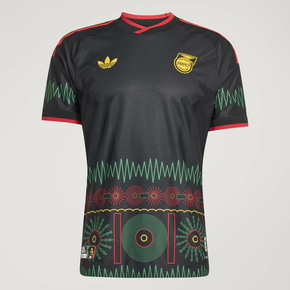 Jamaica National Team 2026 Away On-Field Jersey Black - Adidas sale