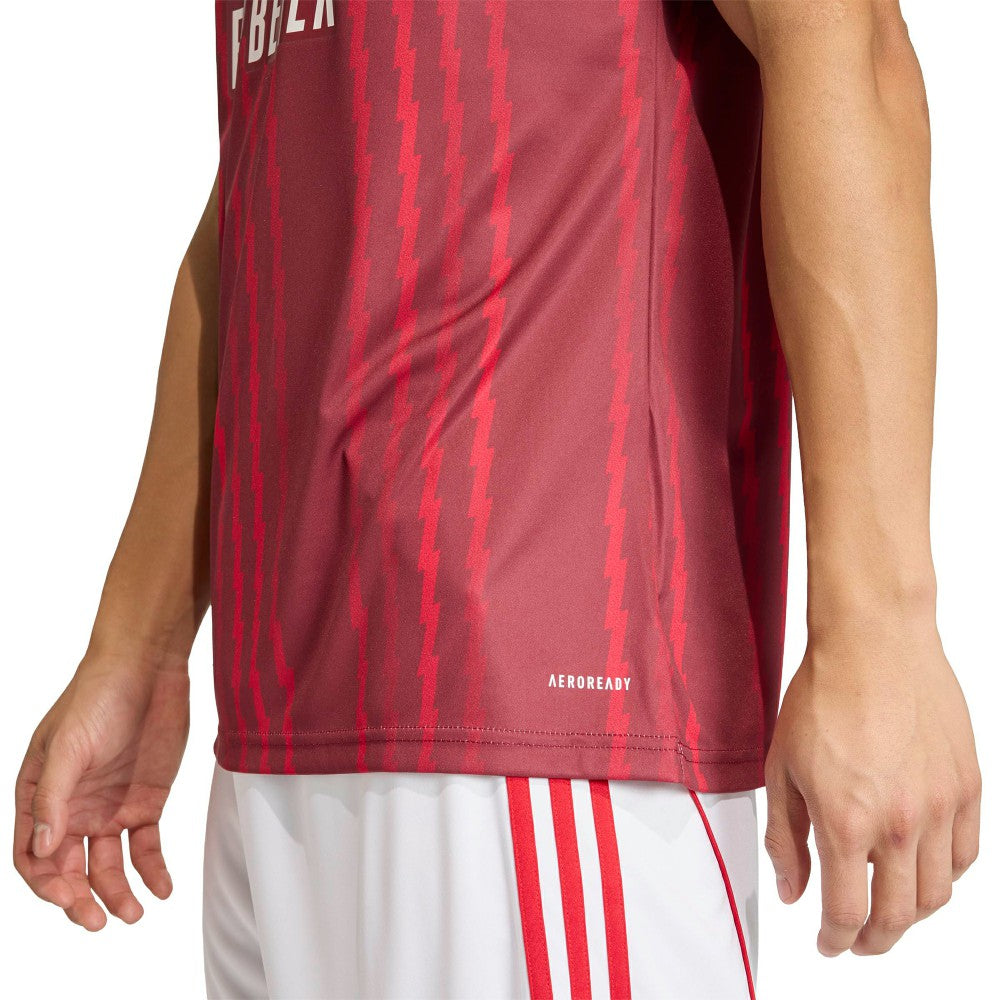 Arsenal 2025/26 Pre-Match Training Jersey Red - Adidas for sale