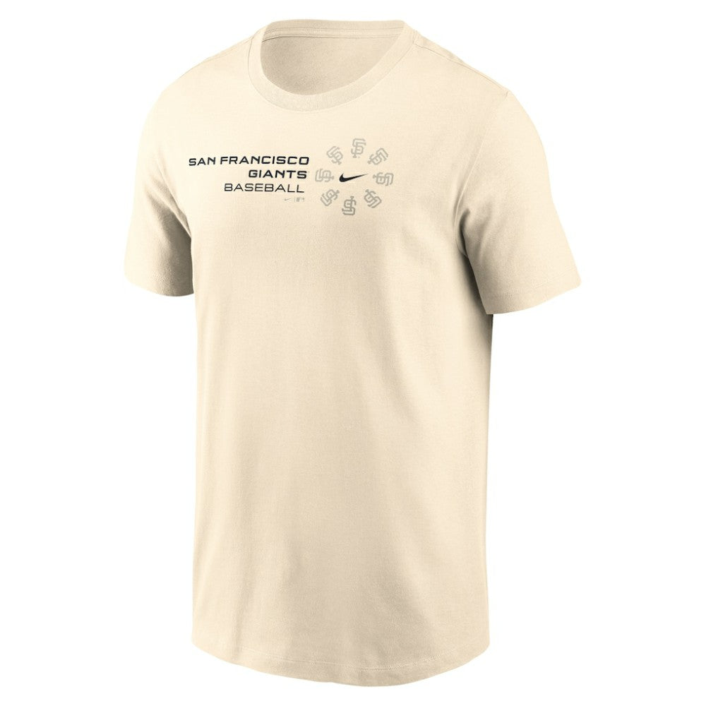 San Francisco Giants Nike Pinwheel Lockup T-Shirt - Natural - Nike Online