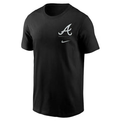 Atlanta Braves Nike  Bar Loading T-Shirt - Black - Nike Online