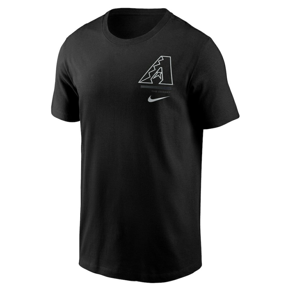 Arizona Diamondbacks Nike  Bar Loading T-Shirt - Black - Nike Online