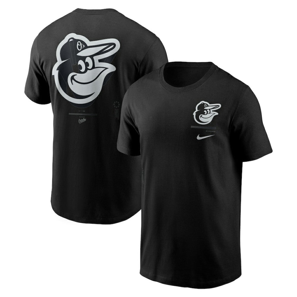 Baltimore Orioles Nike  Bar Loading T-Shirt - Black - Nike Online