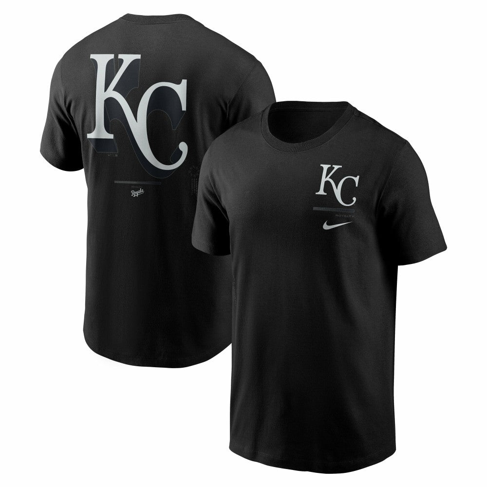 Kansas City Royals Nike  Bar Loading T-Shirt - Black - Nike Lifestyle