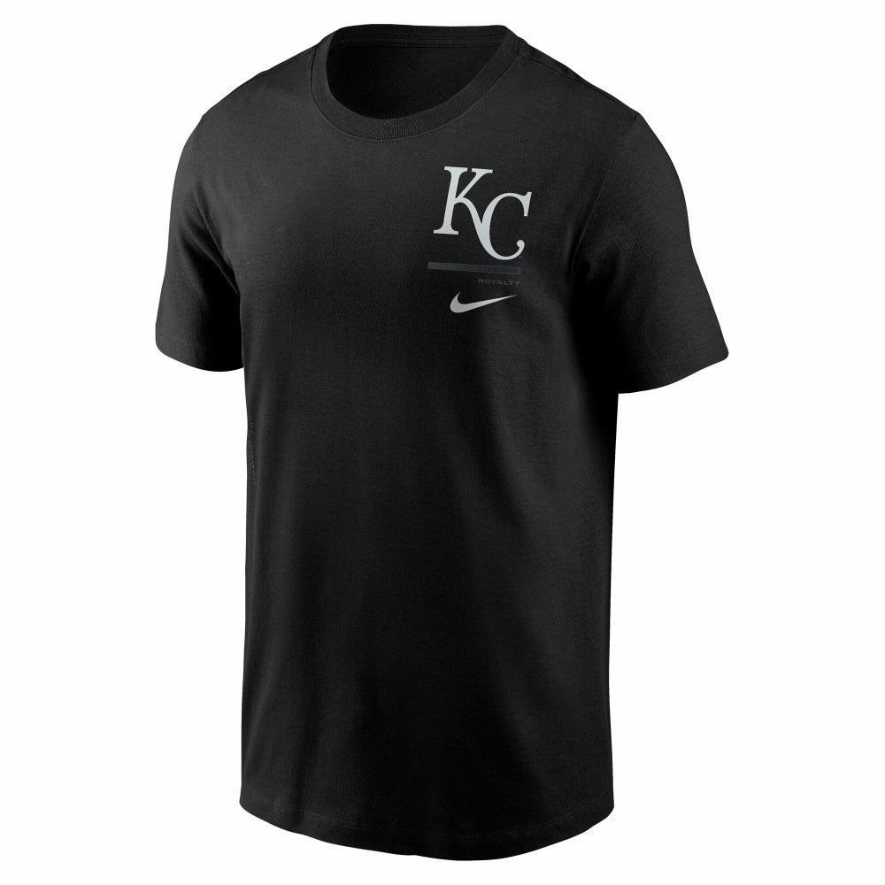 Kansas City Royals Nike  Bar Loading T-Shirt - Black - Nike Lifestyle