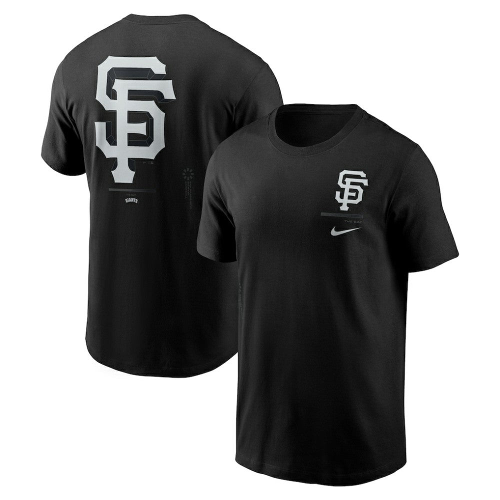 San Francisco Giants Nike  Bar Loading T-Shirt - Black - Nike Online