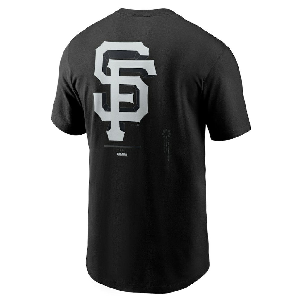 San Francisco Giants Nike  Bar Loading T-Shirt - Black - Nike Online