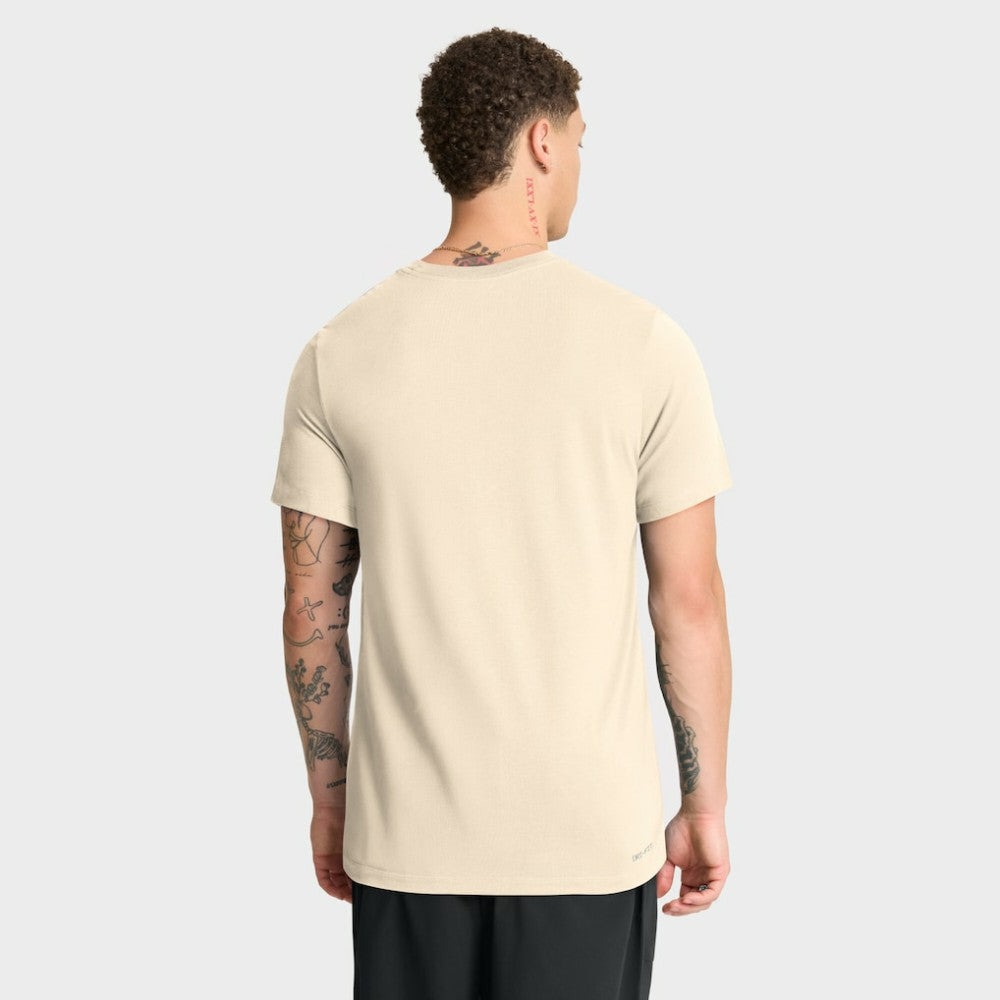 Atlanta Braves Nike Wordmark Tri-Blend T-Shirt - Natural - Nike Sale