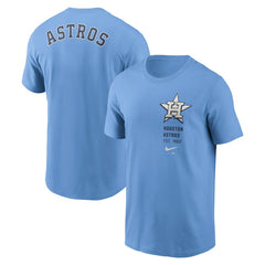 Houston Astros Nike Record Shattered T-Shirt - Light Blue - Nike Sale