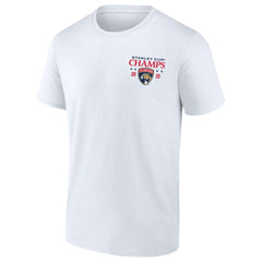 Florida Panthers Fanatics 2025 Stanley Cup Champions Jersey Roster T-Shirt - White - NHL 203140023