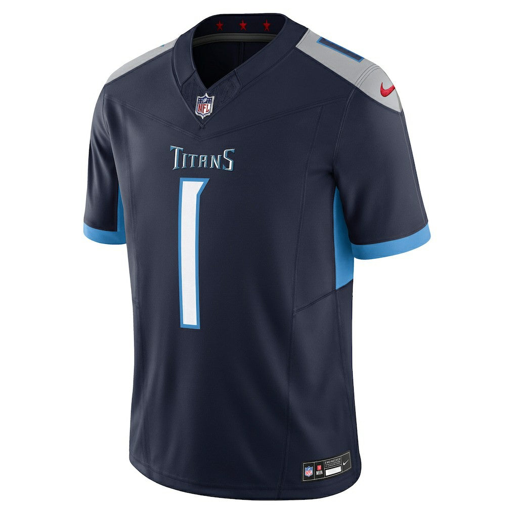 Nike Cameron Ward Tennessee Titans Alternate Limited Jersey Navy