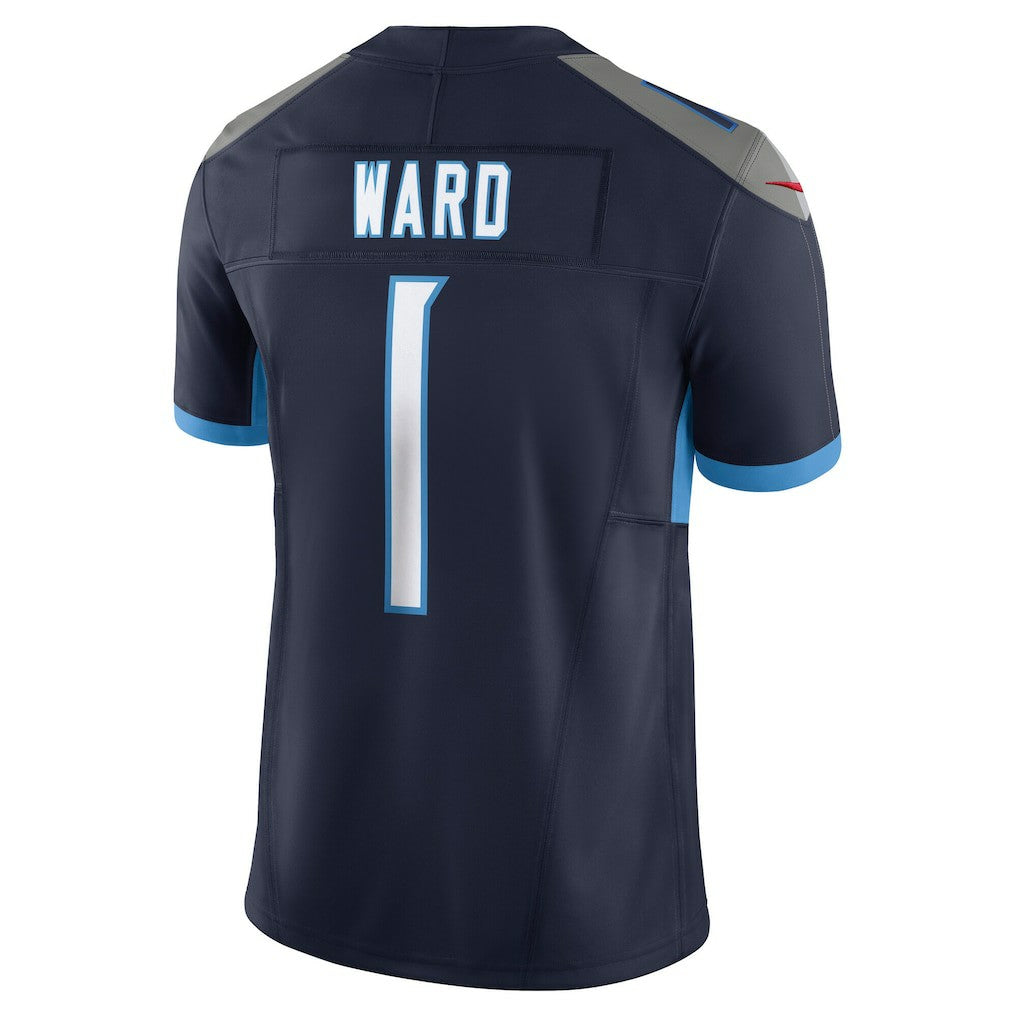 Nike Cameron Ward Tennessee Titans Alternate Limited Jersey Navy