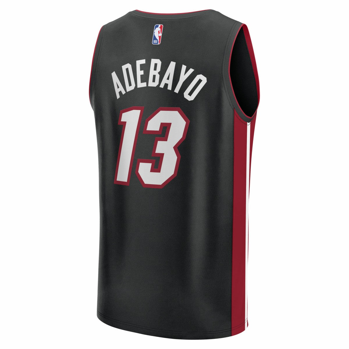 Bam Adebayo Miami Heat Youth Fast Break Replica Player Jersey Black Icon Edition | Fanatics Lifestyle