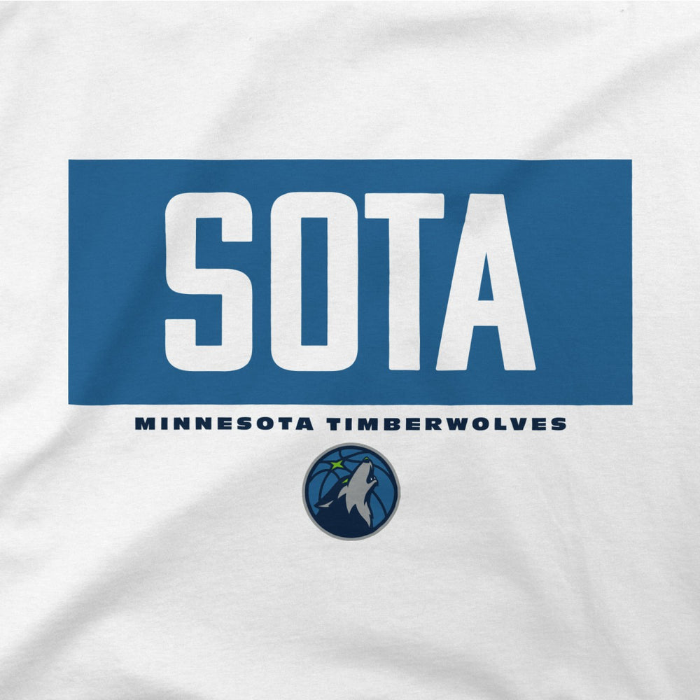 Minnesota Timberwolves Stadium Essentials Crossbar T-Shirt White