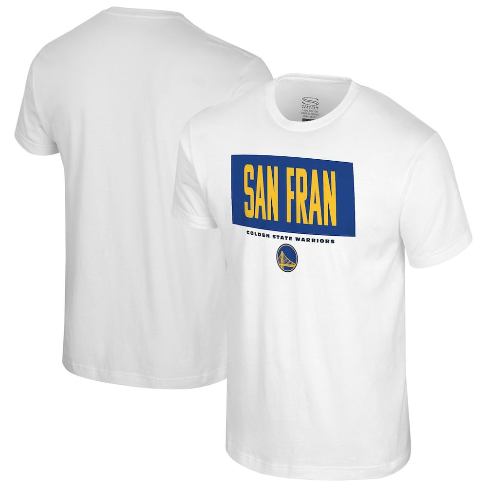 Golden State Warriors Stadium Essentials Crossbar T-Shirt White