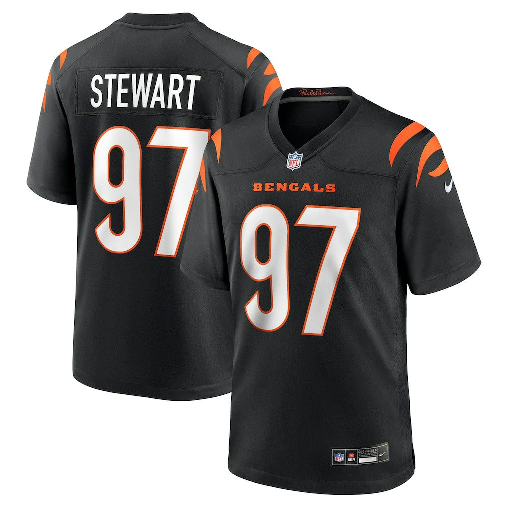 Nike Shemar Stewart Cincinnati Bengals Team Game Jersey Black