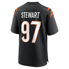 Nike Shemar Stewart Cincinnati Bengals Team Game Jersey Black