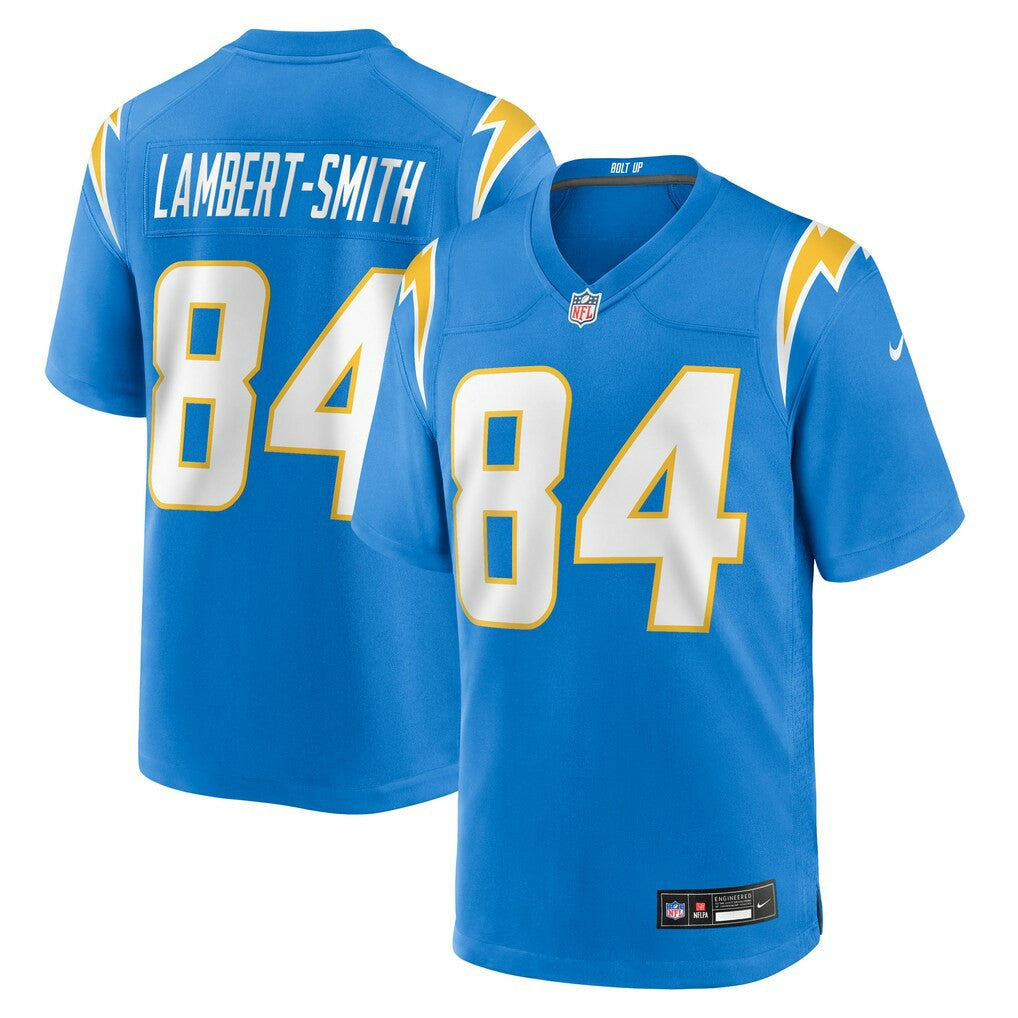 Nike KeAndre Lambert-Smith Los Angeles Chargers Team Game Jersey Powder Blue