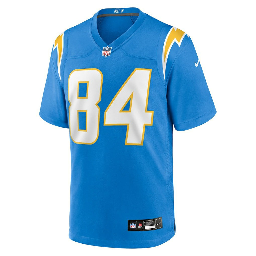 Nike KeAndre Lambert-Smith Los Angeles Chargers Team Game Jersey Powder Blue