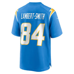 Nike KeAndre Lambert-Smith Los Angeles Chargers Team Game Jersey Powder Blue
