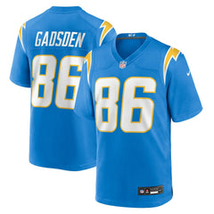 Nike Oronde Gadsden Los Angeles Chargers Team Game Jersey Powder Blue
