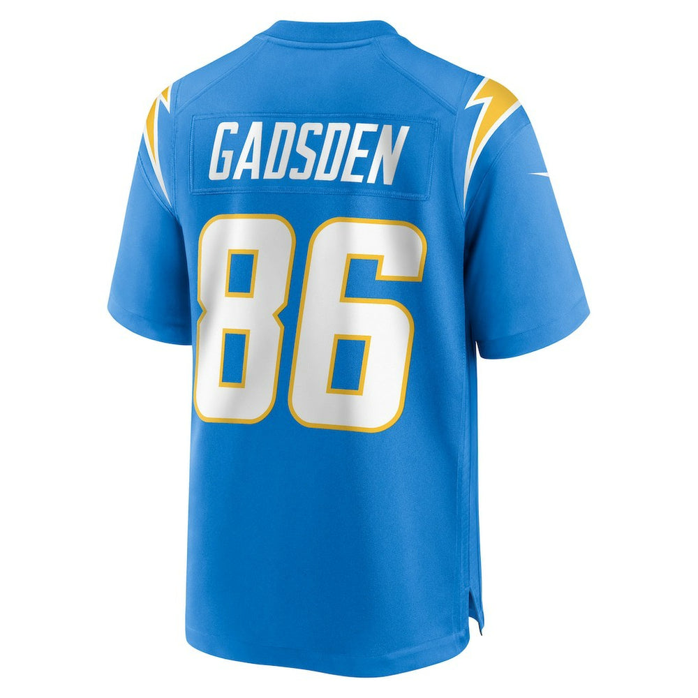Nike Oronde Gadsden Los Angeles Chargers Team Game Jersey Powder Blue