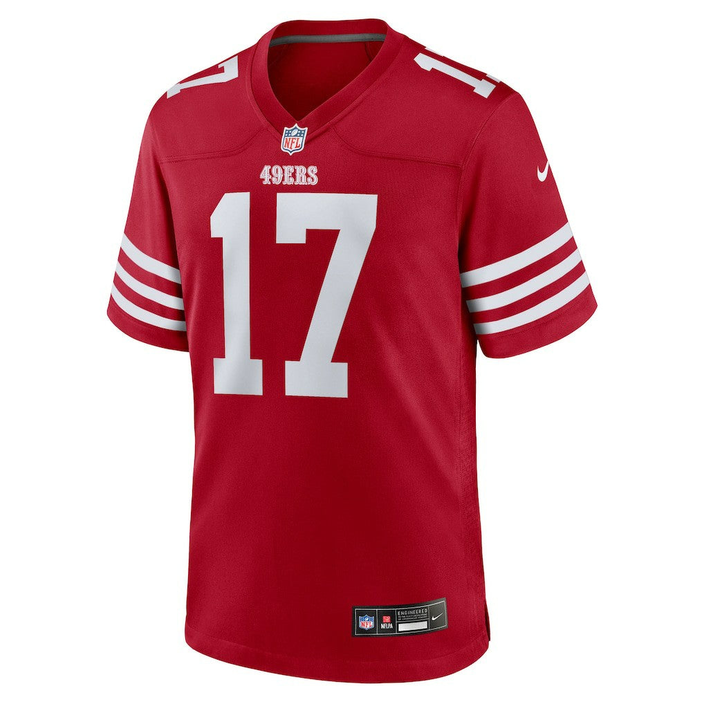 Nike Jordan Watkins San Francisco 49ers Team Game Jersey Scarlet
