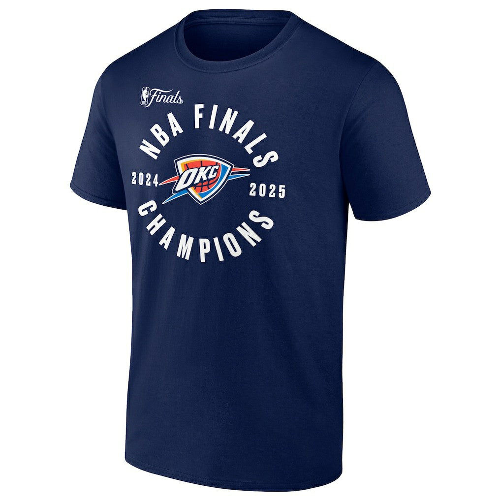 Oklahoma City Thunder 2025 NBA Finals Champions Offensive Rebound T-Shirt Navy | Fanatics Near Me