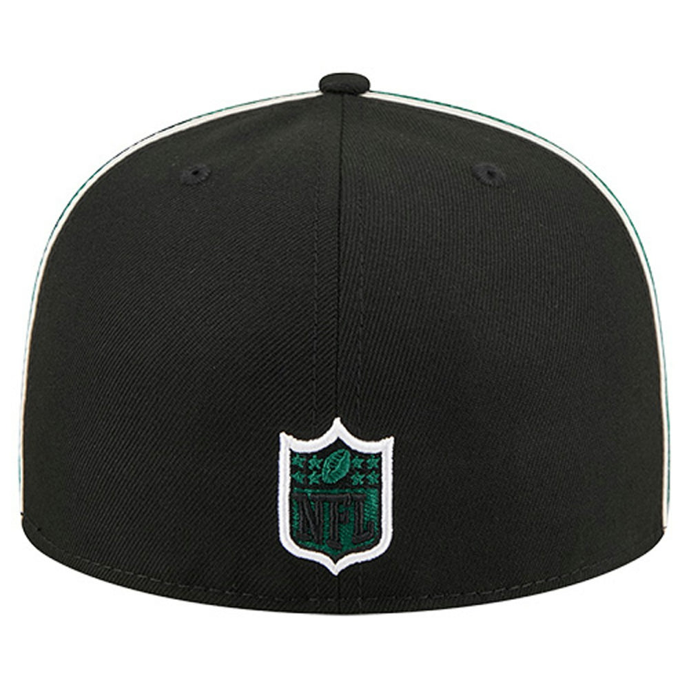 New York Jets New Era Soutache 59FIFTY Fitted Hat Black