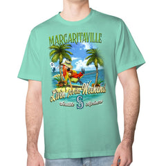 Seattle Mariners Margaritaville Livin' for the Weekend T-Shirt - Mint - MLB on Sale