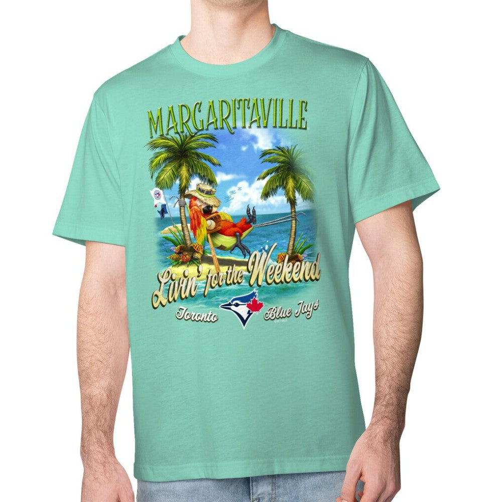 Toronto Blue Jays Margaritaville Livin' for the Weekend T-Shirt - Mint - MLB Online