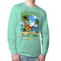 Pittsburgh Pirates Margaritaville Livin' for the Weekend Long Sleeve T-Shirt - Mint - MLB Online