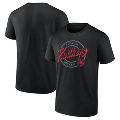Florida Panthers Colorblock Puck T-Shirt - Black - NHL 203143851