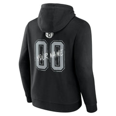 Brooklyn Nets Hustle Custom Pullover Hoodie Black