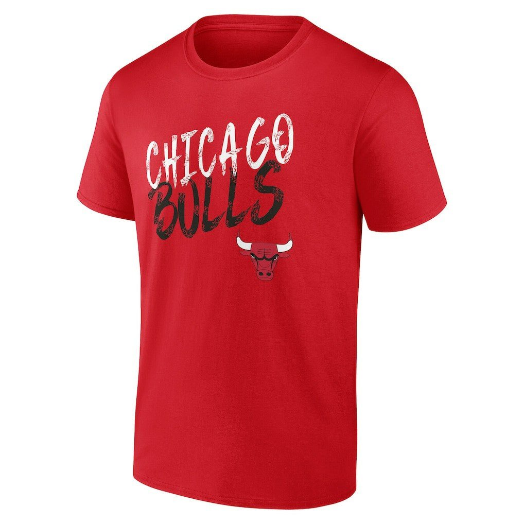 Chicago Bulls Hustle Custom T-Shirt Red