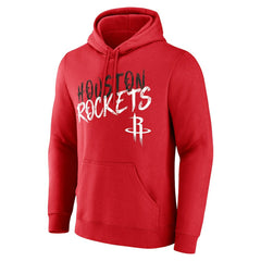 Houston Rockets Hustle Custom Pullover Hoodie Red