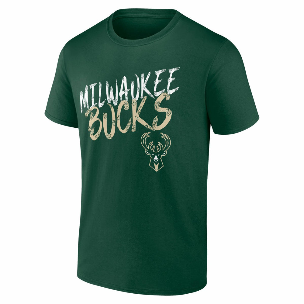 Milwaukee Bucks Hustle Custom T-Shirt Hunter Green