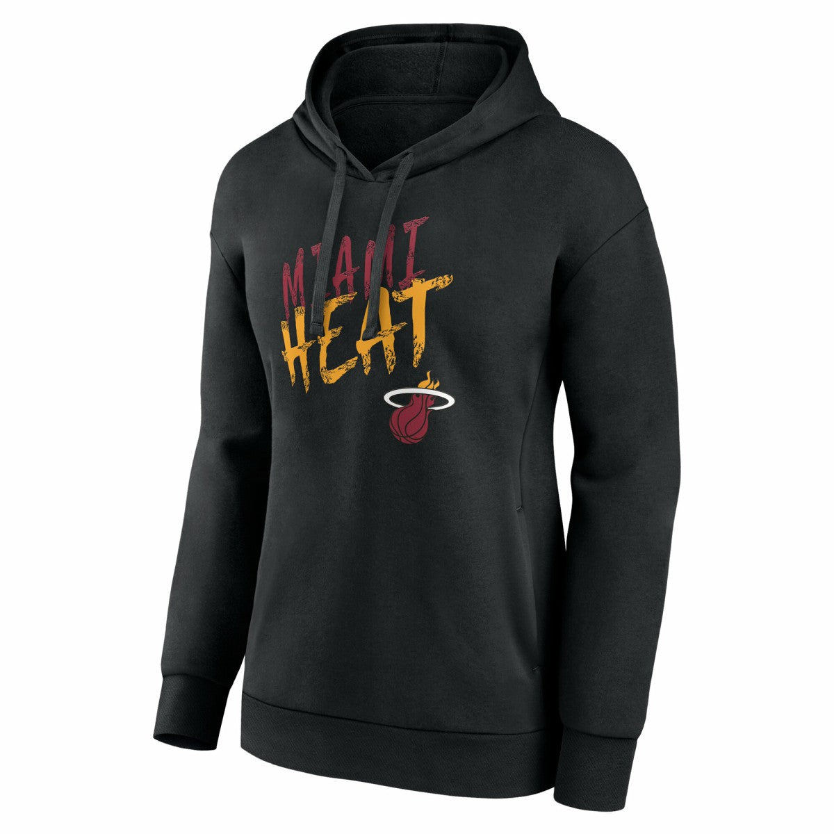 Miami Heat Women's Hustle Custom Pullover Hoodie Black