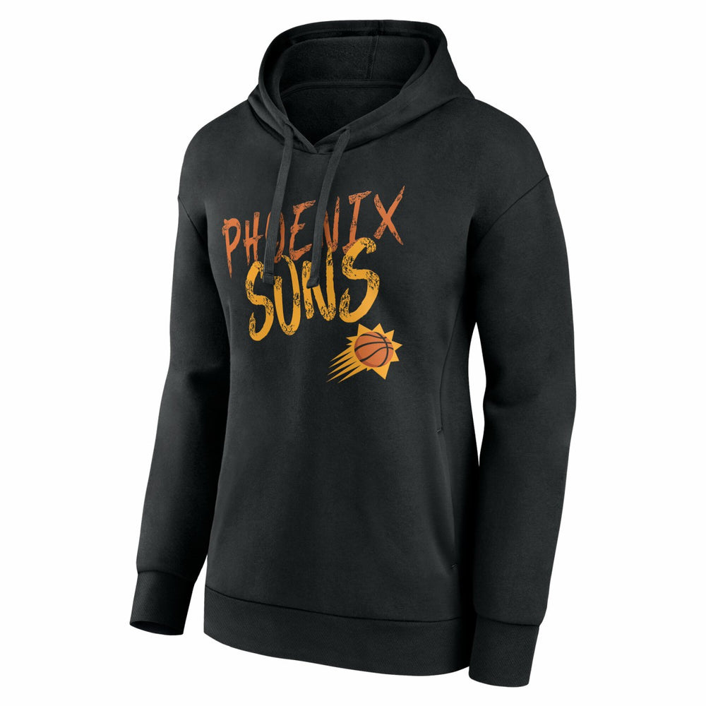 Phoenix Suns Women's Hustle Custom Pullover Hoodie Black