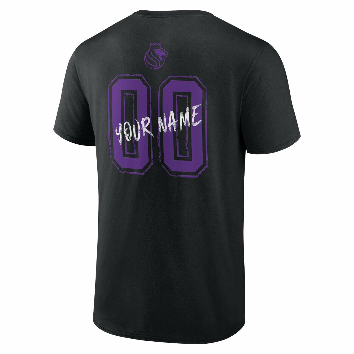Sacramento Kings Hustle Custom T-Shirt Black