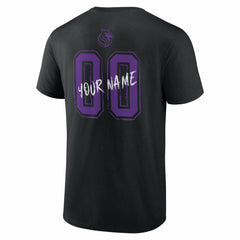 Sacramento Kings Hustle Custom T-Shirt Black