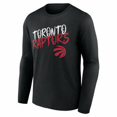 Toronto Raptors Hustle Custom Long Sleeve T-Shirt Black