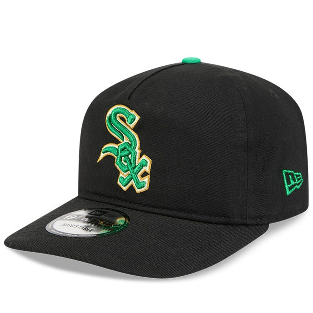 Chicago White Sox New Era 2026 St. Patrick's Day 19TWENTY Adjustable Hat - Black - New Era Lifestyle