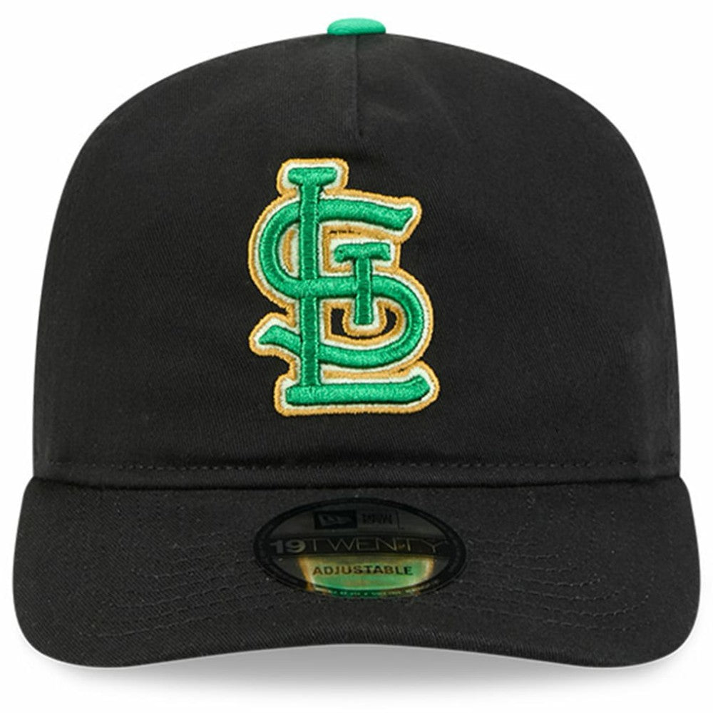 St. Louis Cardinals New Era 2026 St. Patrick's Day 19TWENTY Adjustable Hat - Black - New Era Lifestyle