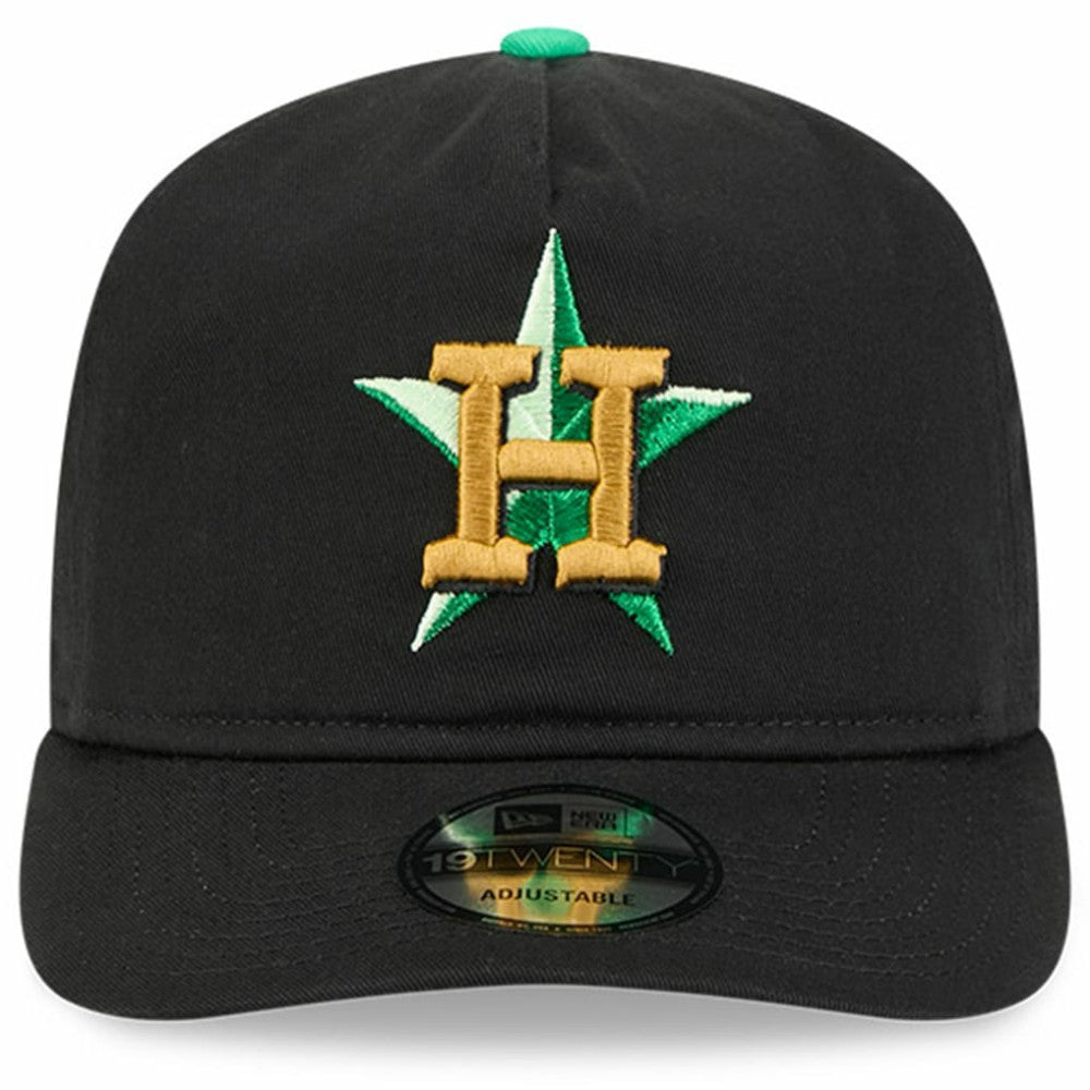 Houston Astros New Era 2026 St. Patrick's Day 19TWENTY Adjustable Hat - Black - New Era on Sale
