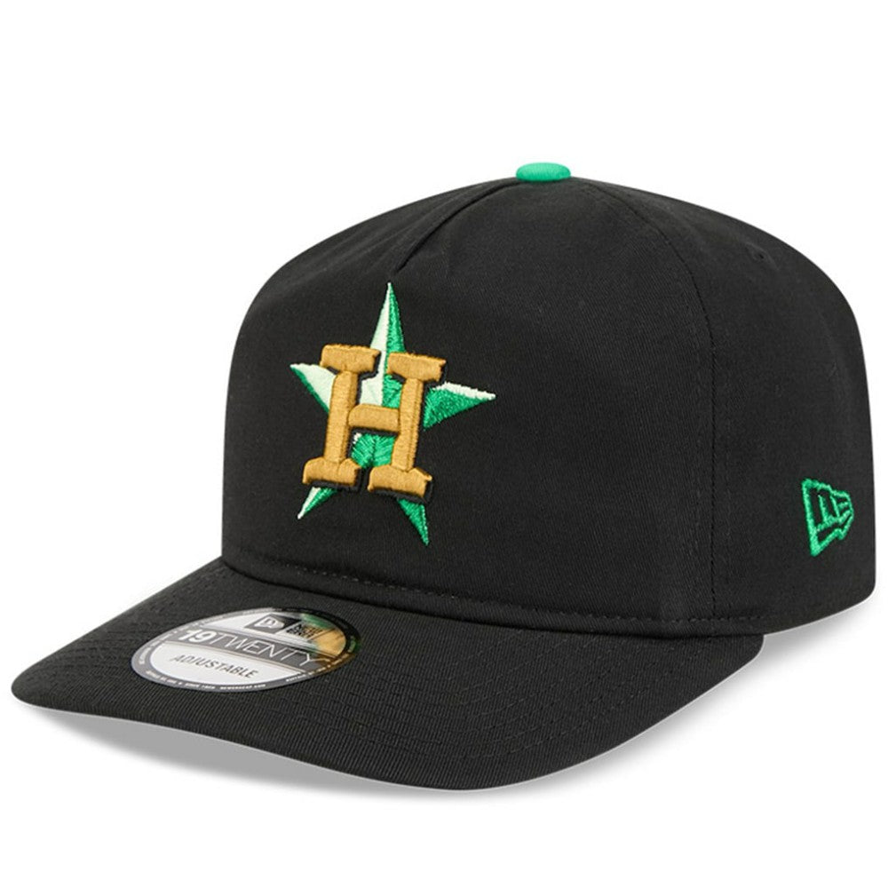 Houston Astros New Era 2026 St. Patrick's Day 19TWENTY Adjustable Hat - Black - New Era on Sale