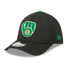 Milwaukee Brewers New Era 2026 St. Patrick's Day 39THIRTY Flex Hat - Black - New Era Online