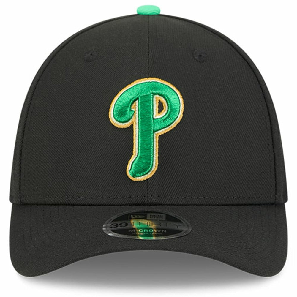Philadelphia Phillies New Era 2026 St. Patrick's Day 39THIRTY Flex Hat - Black - New Era on Sale